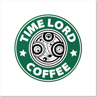 TIME LORD COFFEE Posters and Art